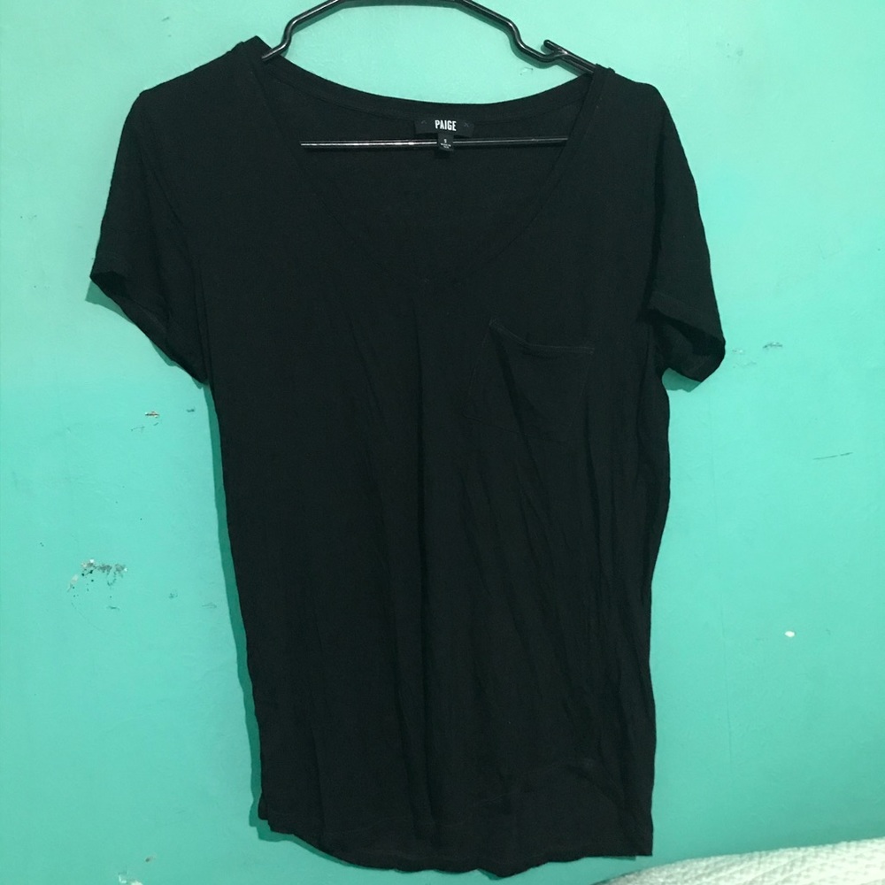 PAIGE Soft Black T-Shirt